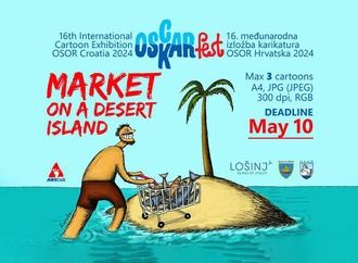 16th International Cartoon Exhibition OSCARfest , Croatia 2024
